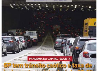 Transito próximo ao Vale do Anhangabaú